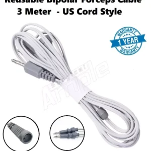 Reusable Bipolar Forceps Cable Autoclavable Silicon Forceps