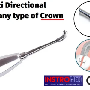 Crown Splitter Remover Elevator Crown Spreader Elevator REUSABLE DENTAL ELEVATOR
