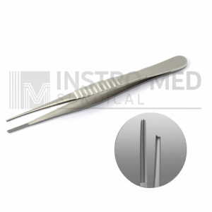 DeBakey Thumb Forceps 15 CM | CE Certified Atraumatic Surgical Tweezers by Instro Med