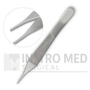 10 Box Reusable Adson Forceps Toothed 12.5 cm | Stainless Steel Surgical Tissue Forceps